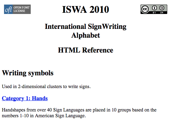 ISWA 2010 HTML Reference